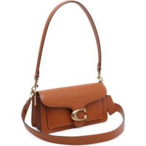 Bolsa Coach tiracolo Tabby de couro