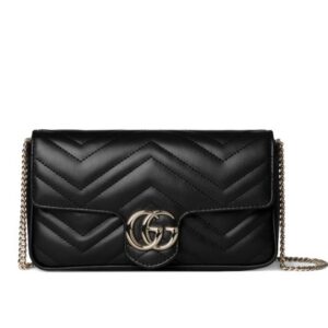 Bolsa Gucci tiracolo GG Marmont Black