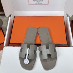 Sandália Oran Hermès - Cinza